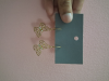 Gold butterfly earrings